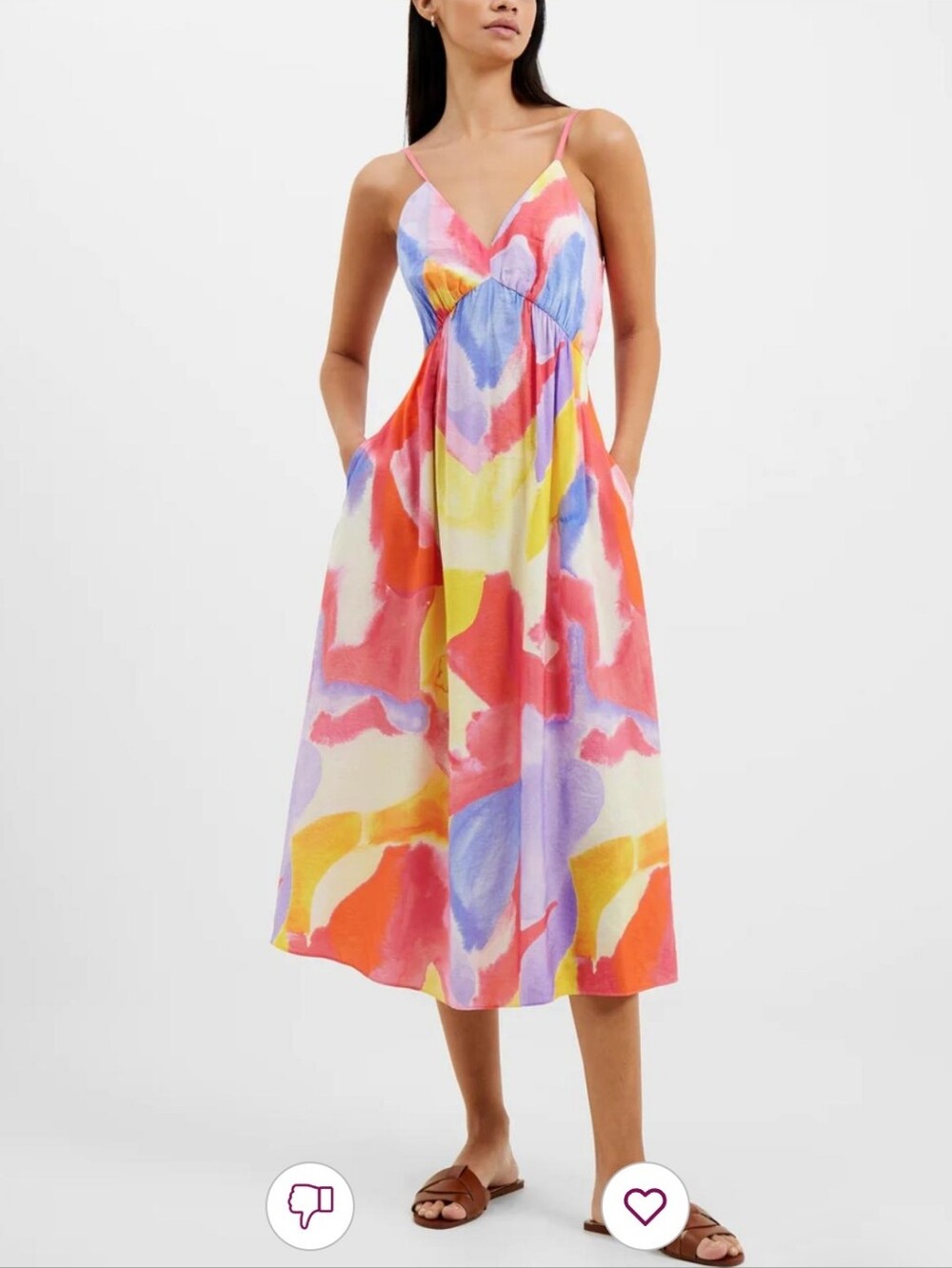 RARE NWT French Connection Isadora Faron Drape Sundress